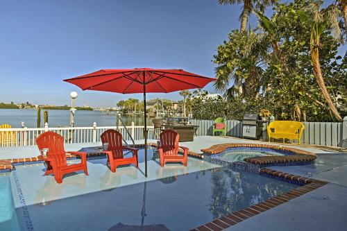 Indian Rocks Beach Home with Private Pool Spa and Dock - main image