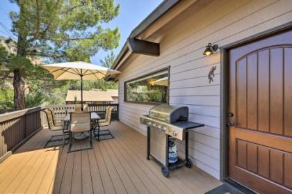 Sedona Getaway with Hot Tub Deck and Red Rock Views!